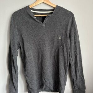 Polo Ralph Lauren Gray Henley Shirt